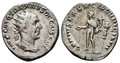 Trajan-Decius. AD-249-251.-AR-Antoninianus-22mm-5.24-g.-Rome