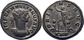 Aurelian. AD-270-275.-Antoninianus-22mm-4.14-g.-Siscia