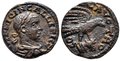Troas-Alexandria. Gallienus. AD-253-268.-Æ-20mm-5.29-g.-Eagle
