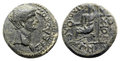 Phrygia-Philomelium. Claudius. AD-41-54.-Æ-19.5mm-6.09-g.-Brocchos-magistrate