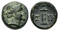 Pisidia-Isinda. Circa-1st-century-BC.-Æ-14mm-3.95-g.-Artemis