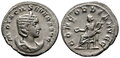 Otacilia-Severa. Augusta-AD-244-249.-AR-Antoninianus-24mm-3.66-g.-Rome-mint