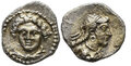 Cilicia-Tarsos. Tarkumuwa-(Datames).-384-361-0-BC.-AR-Obol-10mm-0.83-g