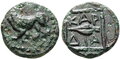 Thrace-Chersonesos-Cardia. Circa-386-309-BC.-Æ-14mm-1.94-g.-Lion