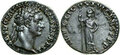 Domitian. AD-81-96.-AR-Denarius-18mm-3.93-g.-Rome