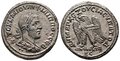 Seleucis-and-Pieria-Antioch. Philip-I. AD-244-249.-BI-Tetradrachm-27mm-12.28-g.-Eagle