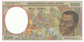 CENTRAL-AFRICAN-STATES-P.302Ff-1000-Francs-1999-UNC