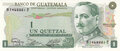GUATEMALA-P.59c-1-Quetzal-1983-UNC