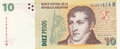 ARGENTINA-P.354a-10-Pesos-ND-2003-UNC