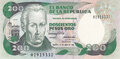 COLOMBIA-P.429d-200-Pesos-1991-UNC