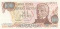 ARGENTINA-P.304d-1000-Pesos-ND-1976-83-UNC