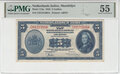 NETHERLANDS-INDIES-P.113a-5-Gulden-1943-PMG-55