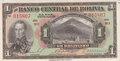 BOLIVIA-P.118a-1-Boliviano-L.1928-UNC