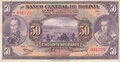 BOLIVIA-P.123a-50-Bolivianos-L.1928-XF