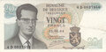 BELGIUM-P.138-20-Francs-1964-XF