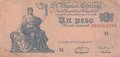 ARGENTINA-P.257-1-Pesos-L.1947-(1948-1951)-Fine