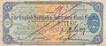 GREAT-BRITAIN-5-Pounds-1953-The-English-Scottish-&amp;-Australian-Bank-Limited-Cheque-Fine-aVF