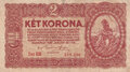 HUNGARY-P.58-2-Korona-1920-Fine