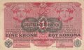 AUSTRIA-P.49-1-Krone-1916-VF
