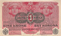 AUSTRIA-P.49-1-Krone-1916-VF