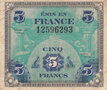 FRANCE-P.115a-5-Francs-1944-Fine-VF