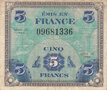 FRANCE-P.115a-5-Francs-1944-Fine-VF