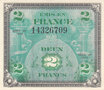 FRANCE-P.114a-2-Francs-1944-AU