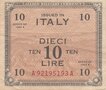 ITALY-M.13a-10-Lire-1943-VF-pencil