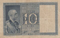 ITALY-P.25b-10-Lire-1938-VF