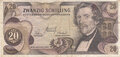 AUSTRIA-P.142a-20-Schilling-1967-(1968)-aVF-stain