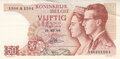 BELGIUM-P.139-50-Francs-1966-VF