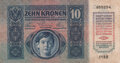 AUSTRIA-P.19-10-Kronen-1915-VF