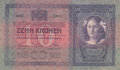 AUSTRIA-P.9-10-Kronen-1904-VF