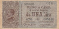 ITALY-P.36a-1-Lira-ND-1914-1917-VF