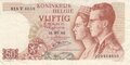 BELGIUM-P.139-50-Francs-1966-VF