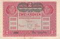 AUSTRIA-P.50-2-Kronen-1919-XF