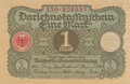 GERMANY-P.58--1-Mark-1920-AU