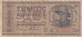 UKRAINE-P.53-20-Karbowanez-1942-Fine