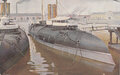 MILITAIR-Fransche-Kustpantserschepen-bij-Cherbourg-1907