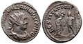 Valerian-I. AD-253-260.-Antoninianus-20mm-4.07-g.-Samosata