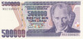 TURKEY-P.212-500.000-Lira-L.1970-(1998)-UNC
