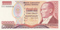 TURKEY-P.202-20.000-Lira-L.1970-(1995)-UNC