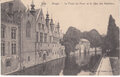 BELGIUM-Bruges-Palais-du-Franc-Quai-d.-Marbriers-unmailed-Vintage-Postcard