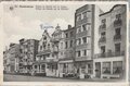 BELGIUM-Blankenberge-Villas-en-Hotels-op-de-Zeedijk-mailed-1957-Vintage-Postcard