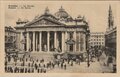 BELGIUM-Brussel-De-Beurs-mailed-1916-Vintage-Postcard