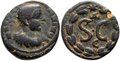 Syria-Seleucis-and-Pieria. Antioch.-Diadumenian. As-Caesar-AD-217-218.-Æ-18mm-5.42-g