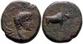 Macedon-(Philippi). Tiberius. AD-14-37.-Æ-17mm-3.92-g