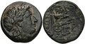 Seleukid-Empire.-Antiochos-II-Theos. 261-246-BC.-Æ-17mm-3.83-g.-Apollo