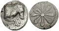 Aeolis-Kyme.-Circa-350-250-BC.-AR-Hemiobol-7mm-0.38-g.-Horse