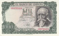 SPAIN-P.154a-1000-Pesetas-1971-AU